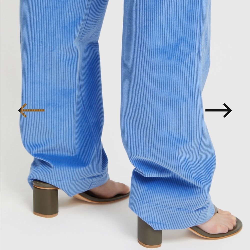 blue corduroy pants